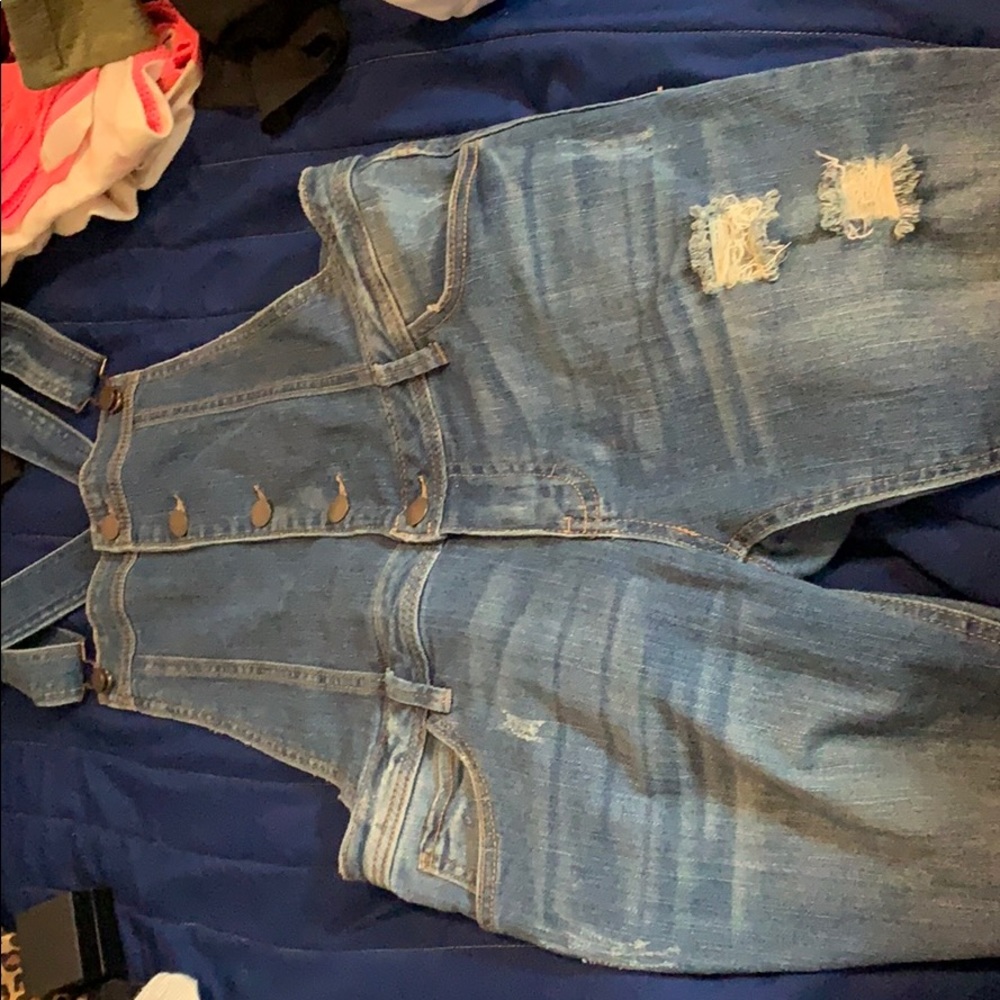 Jean overalls